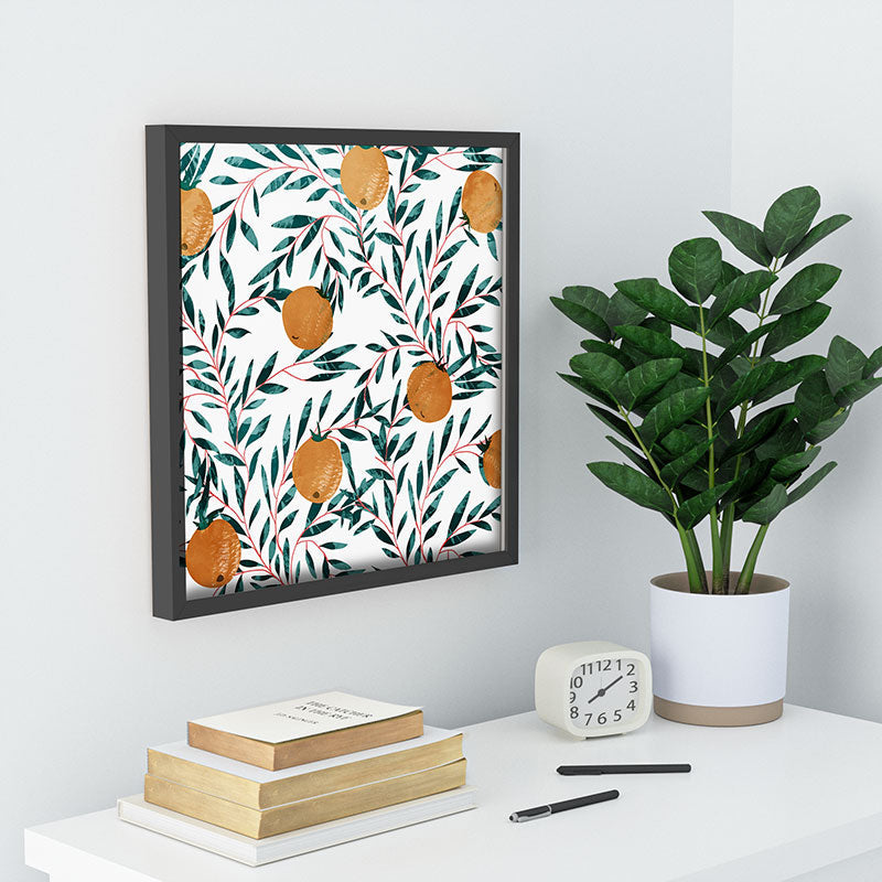 83 Oranges Mandarins Recessed Framing Square