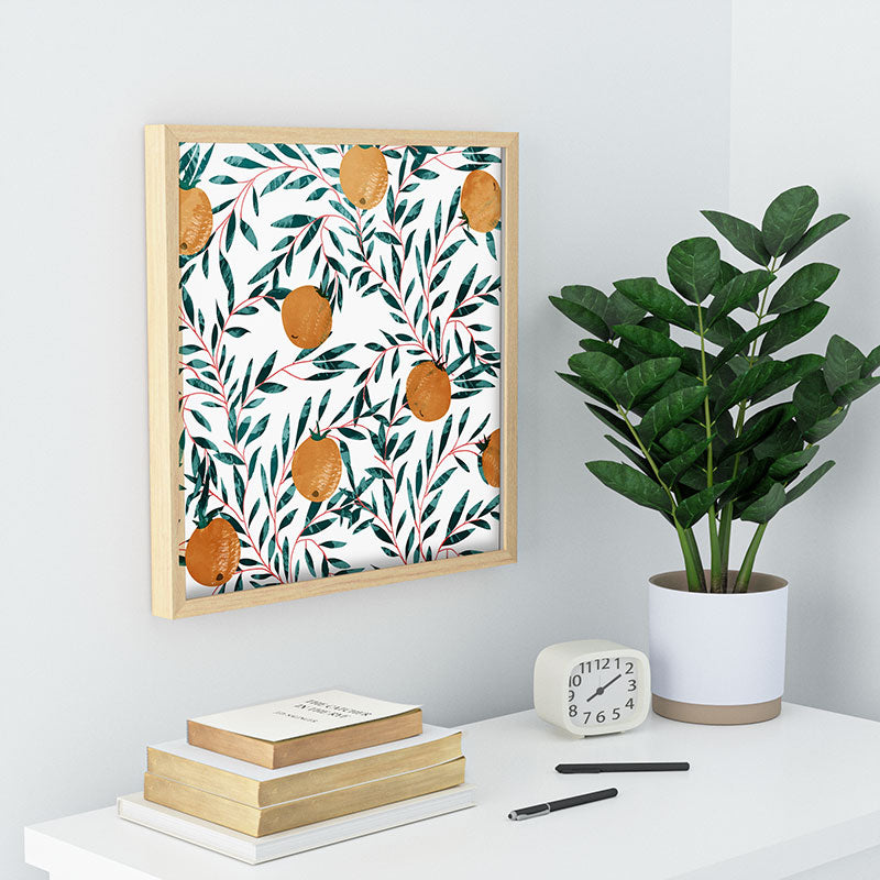 83 Oranges Mandarins Recessed Framing Square