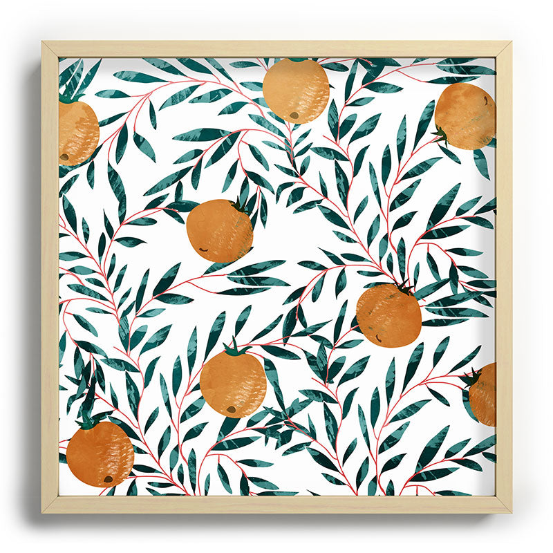 83 Oranges Mandarins Recessed Framing Square