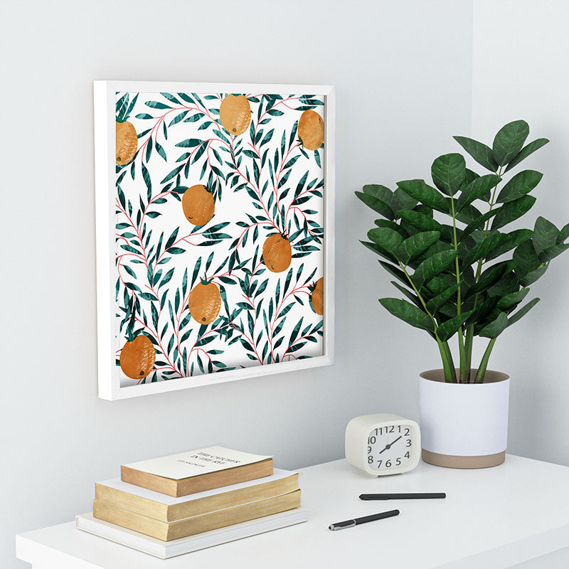 83 Oranges Mandarins Recessed Framing Square