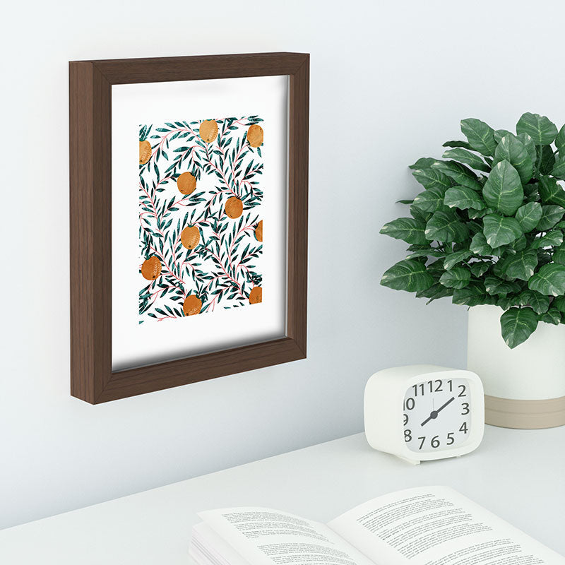 83 Oranges Mandarins Recessed Framing Rectangle
