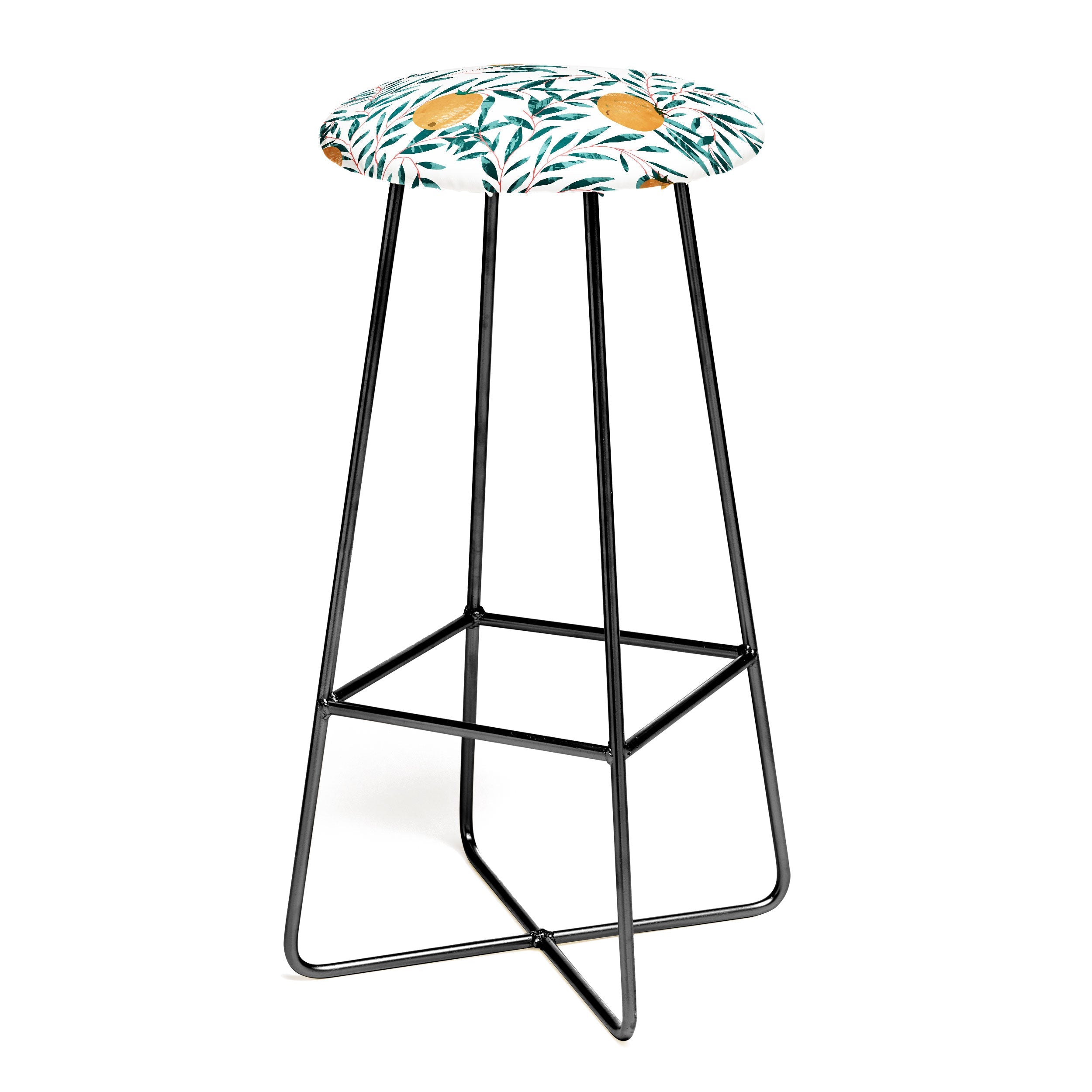 83 Oranges Mandarins Bar Stool