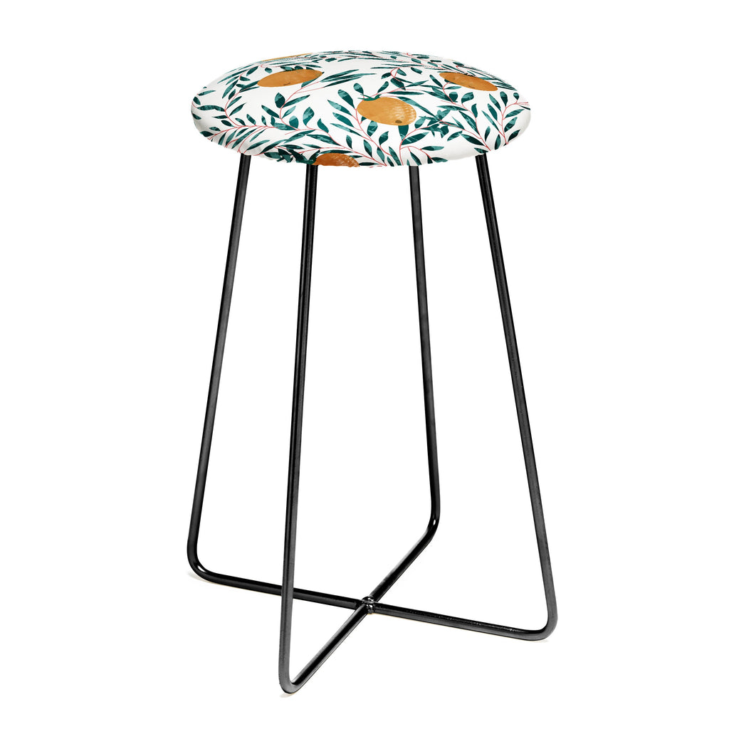 83 Oranges Mandarins Counter Stool