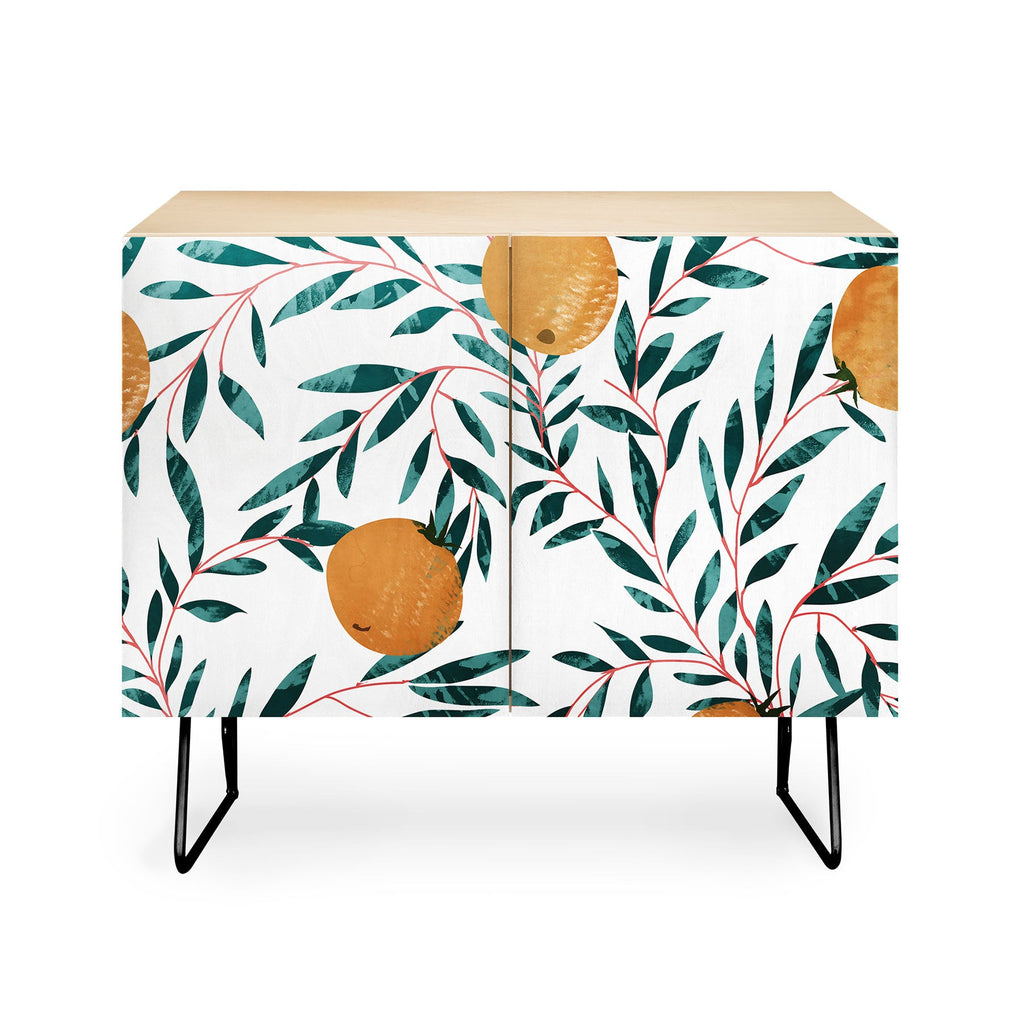 83 Oranges Mandarins Credenza