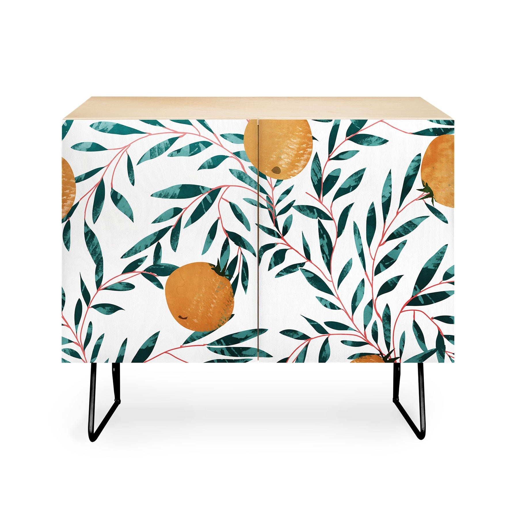 83 Oranges Mandarins Credenza