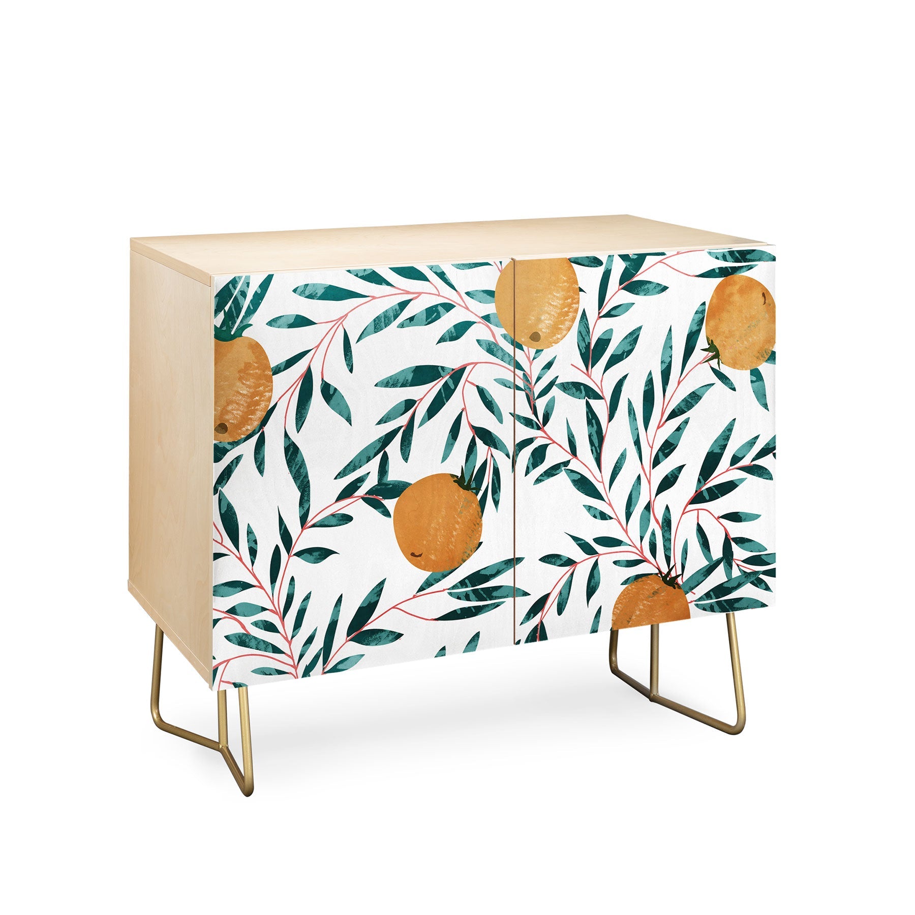 83 Oranges Mandarins Credenza