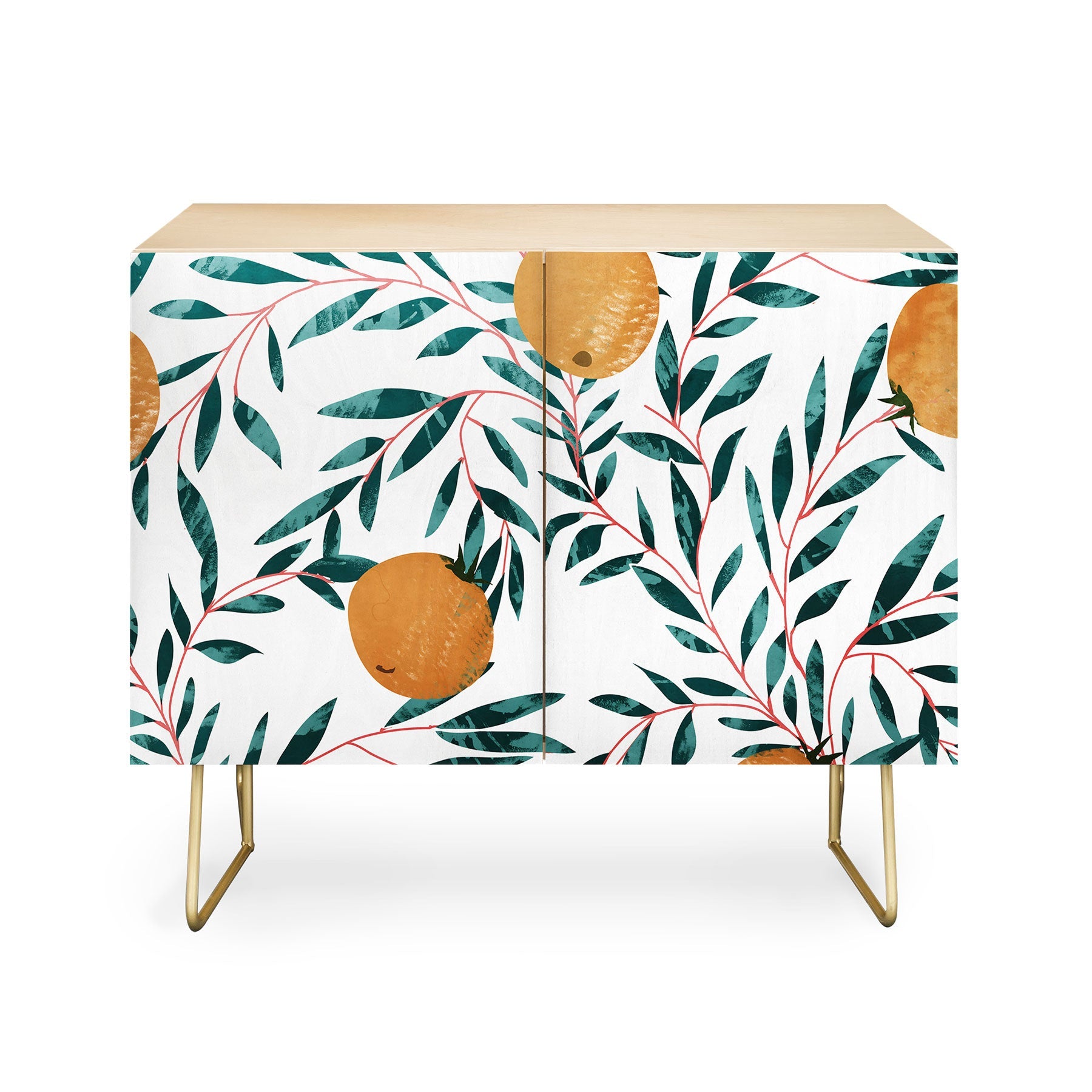 83 Oranges Mandarins Credenza