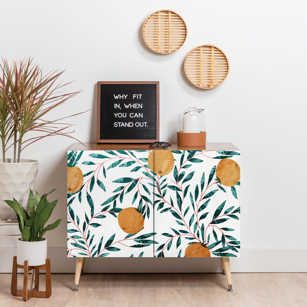 83 Oranges Mandarins Credenza