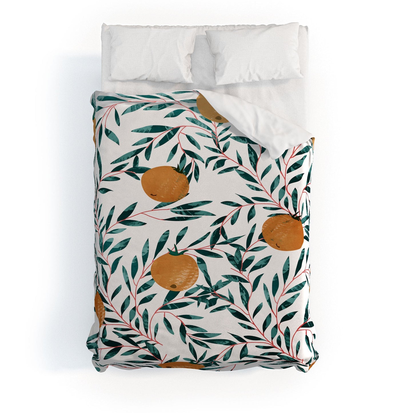 83 Oranges Mandarins Duvet Cover