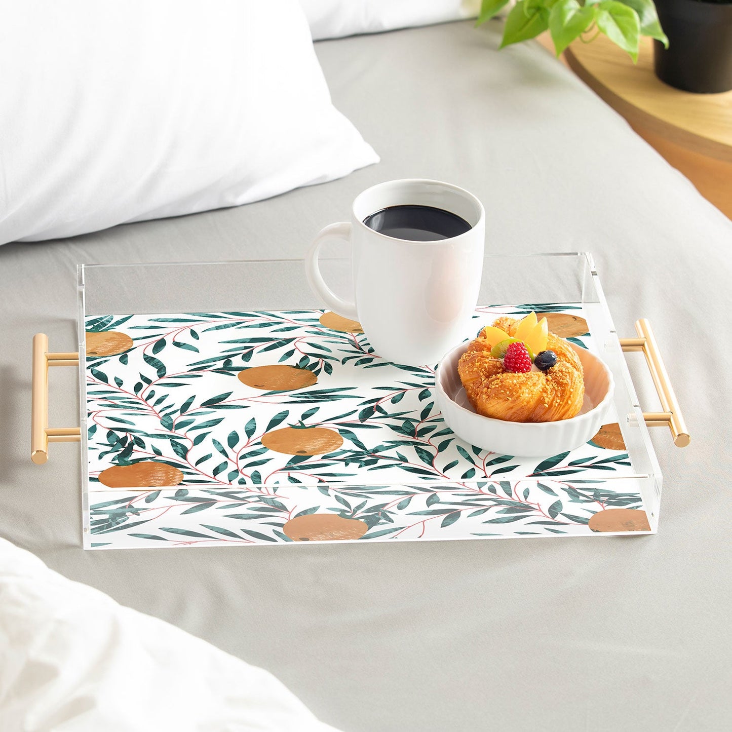83 Oranges Mandarins Acrylic Tray
