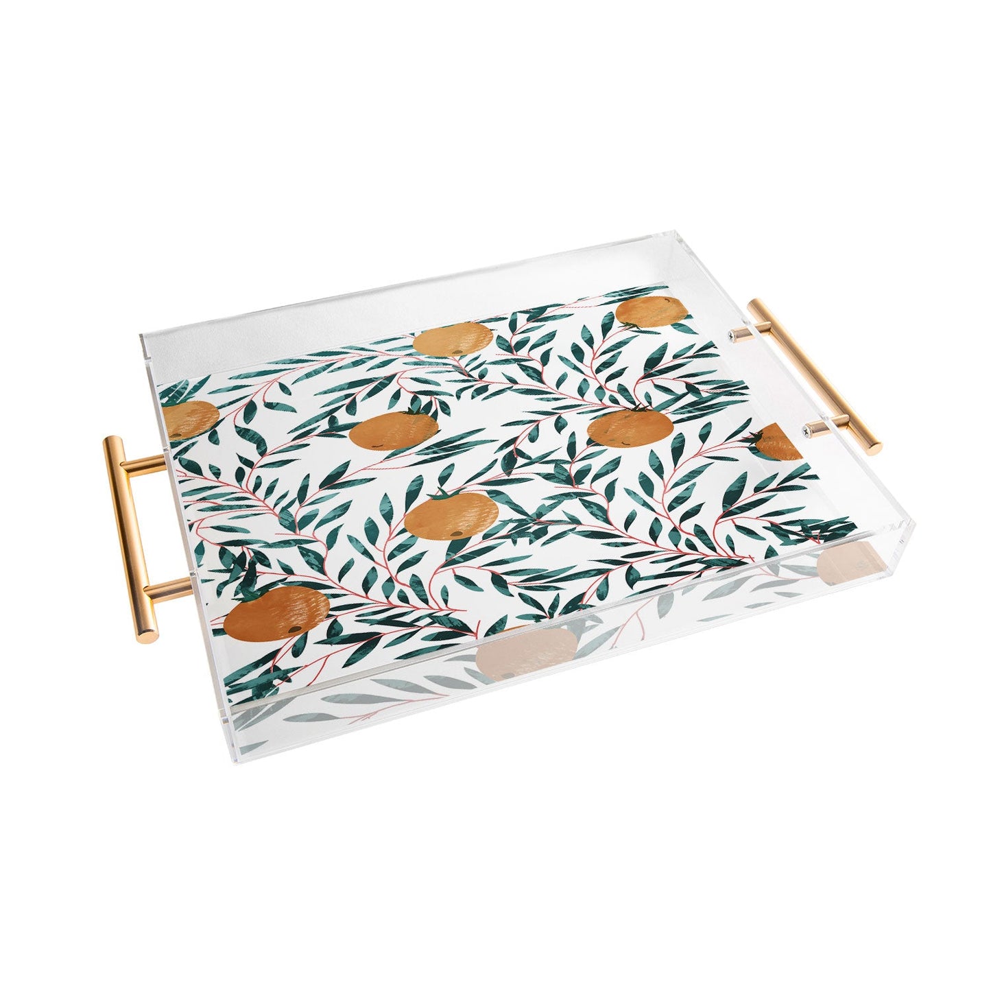83 Oranges Mandarins Acrylic Tray