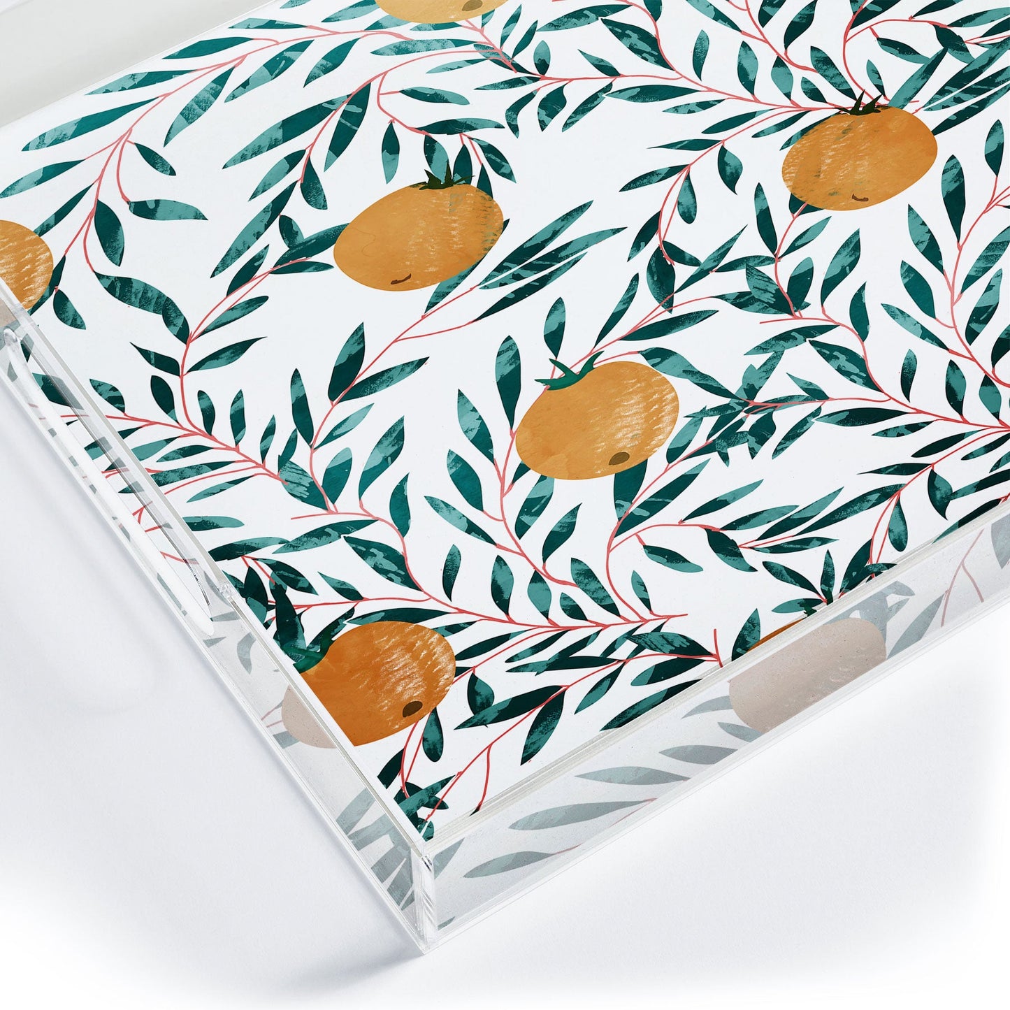83 Oranges Mandarins Acrylic Tray