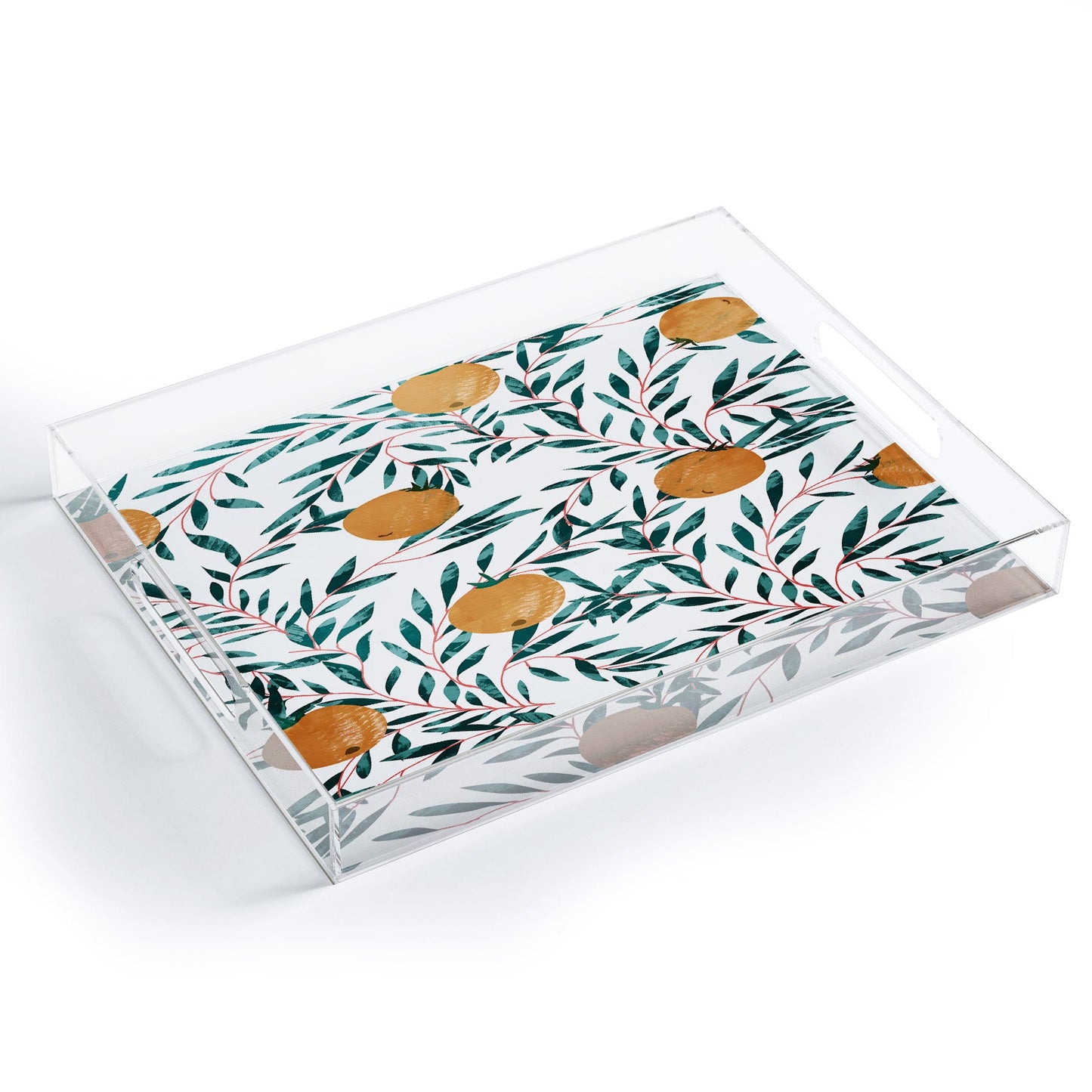 83 Oranges Mandarins Acrylic Tray