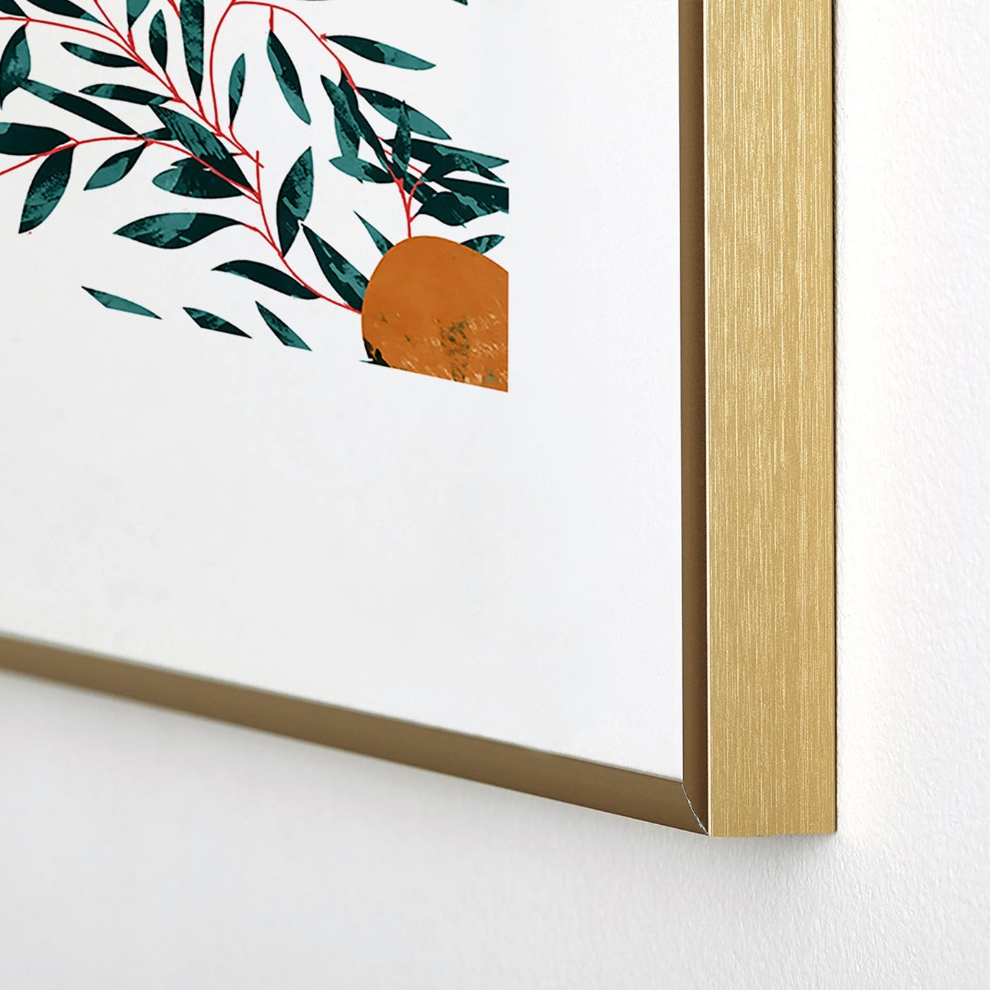 83 Oranges Mandarins Metal Framed Art Print
