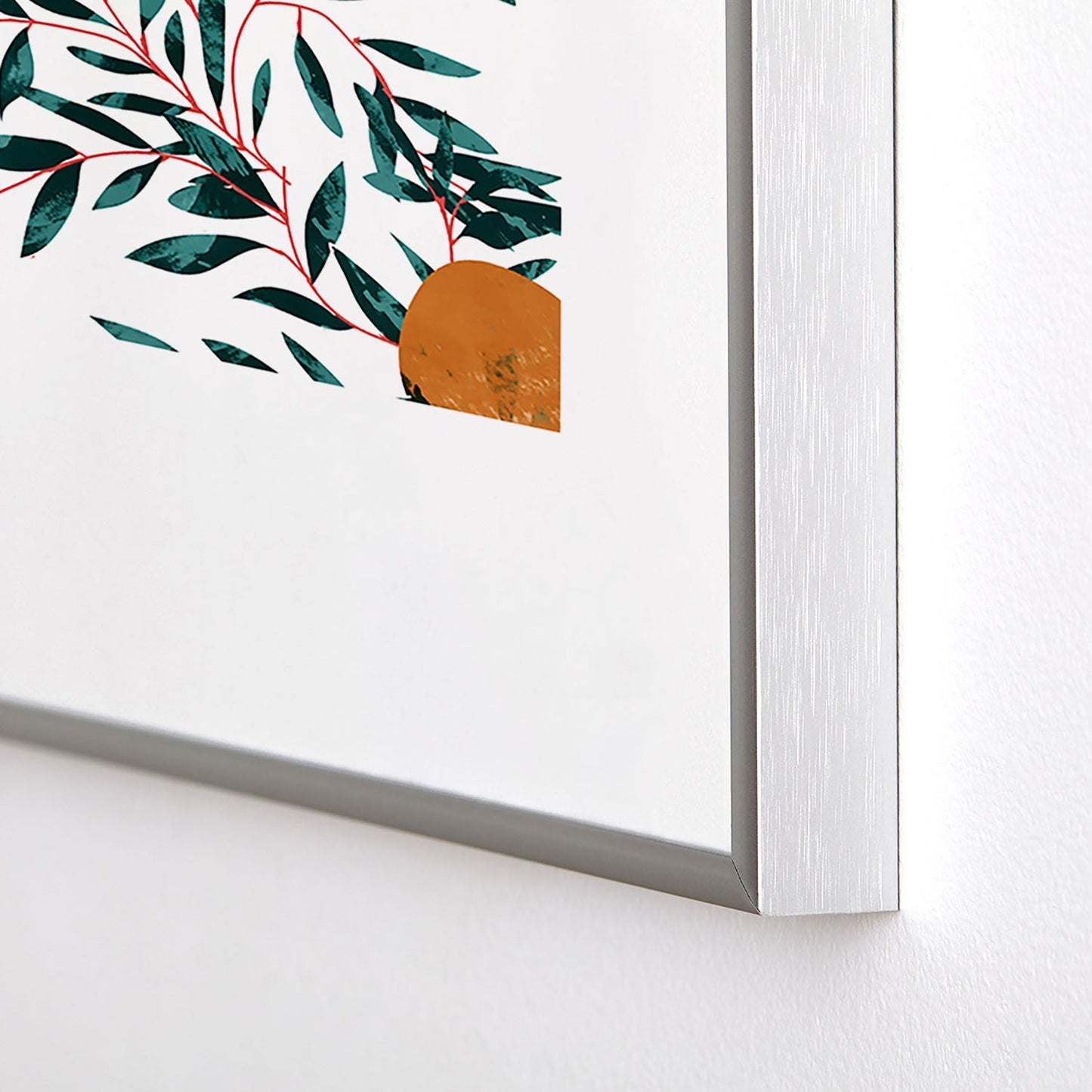 83 Oranges Mandarins Metal Framed Art Print