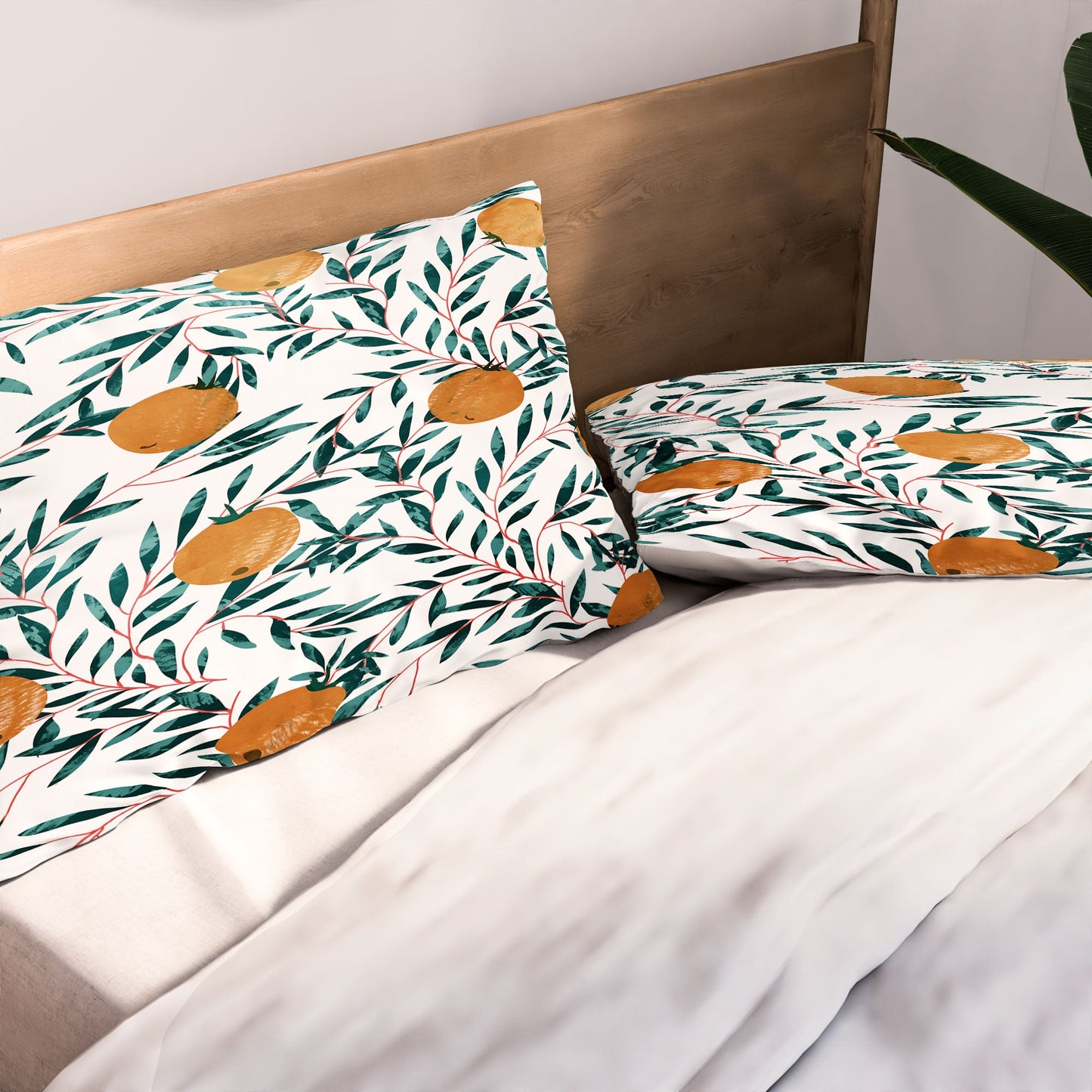 83 Oranges Mandarins Pillow Shams