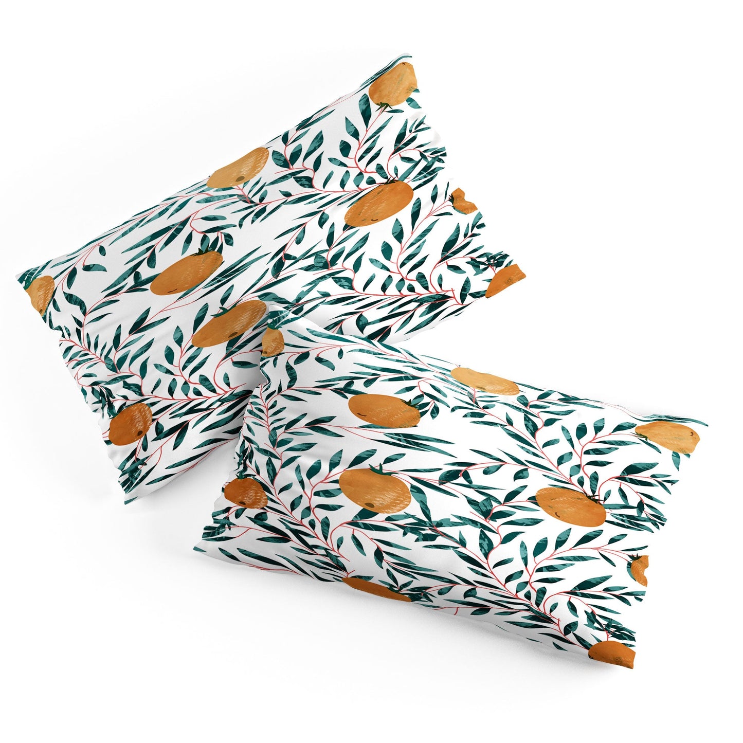 83 Oranges Mandarins Pillow Shams