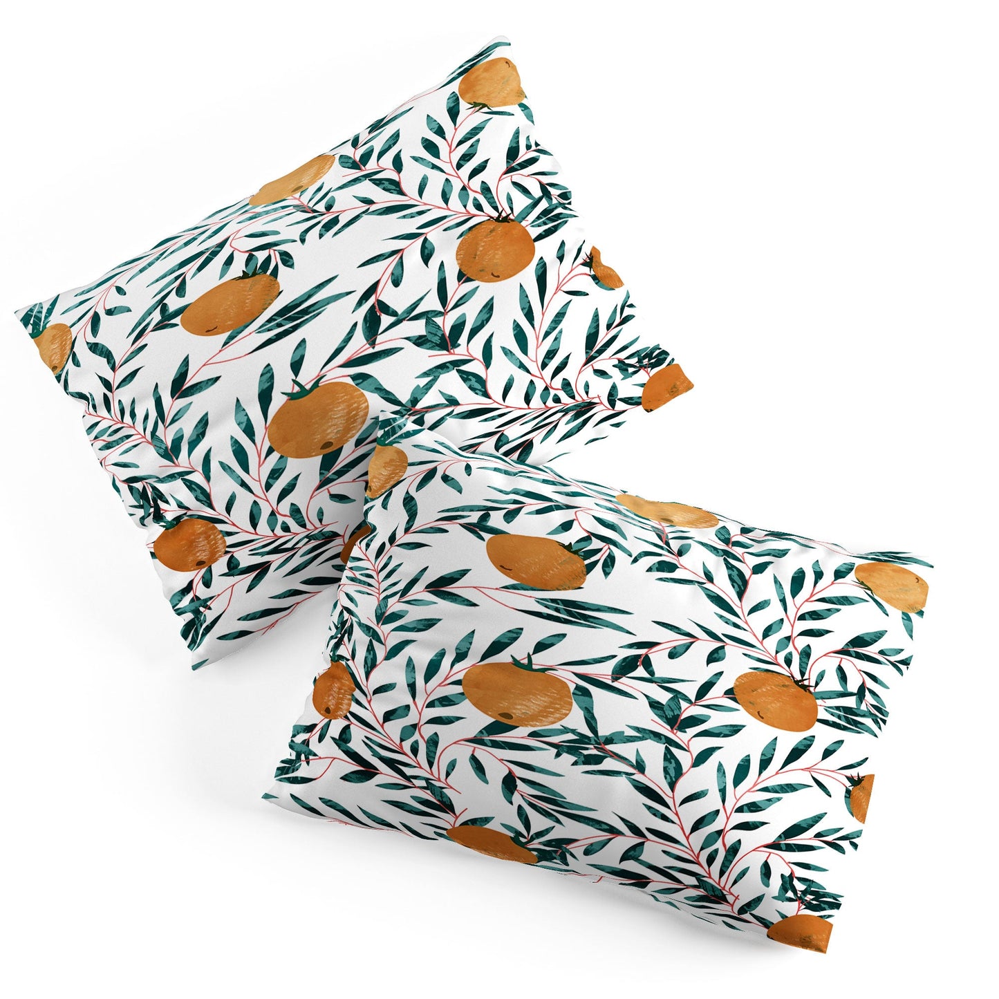 83 Oranges Mandarins Pillow Shams