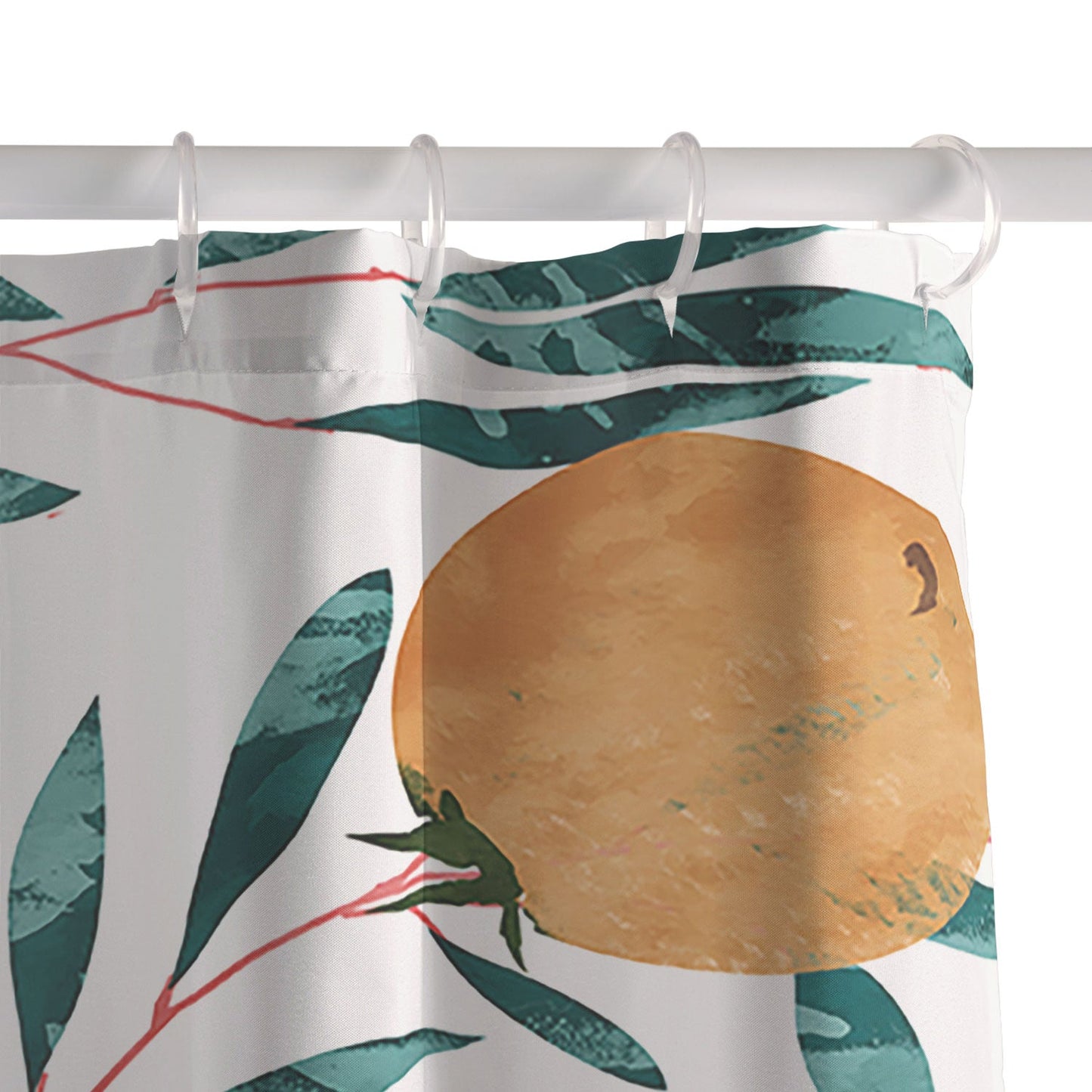 83 Oranges Mandarins Shower Curtain