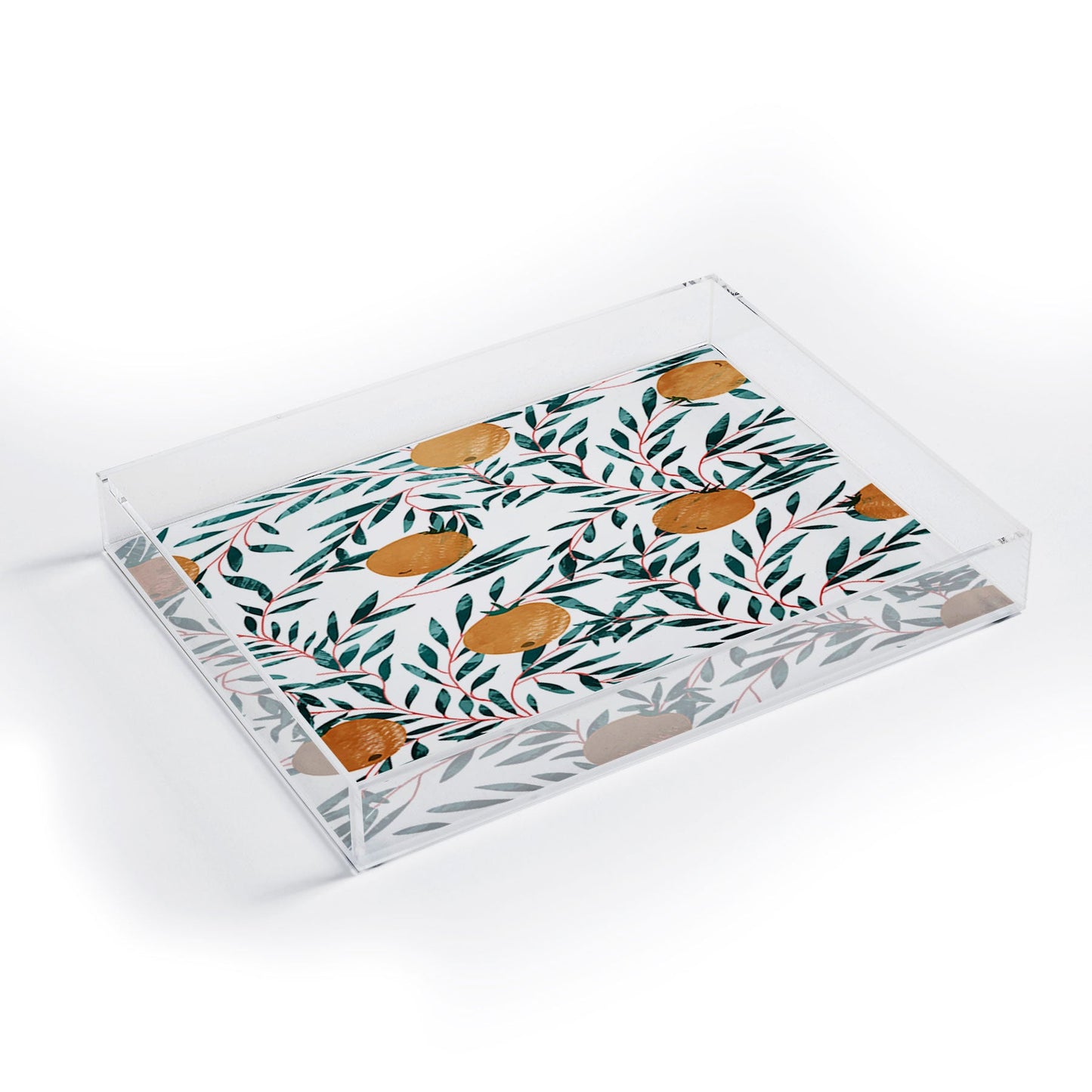83 Oranges Mandarins Acrylic Tray