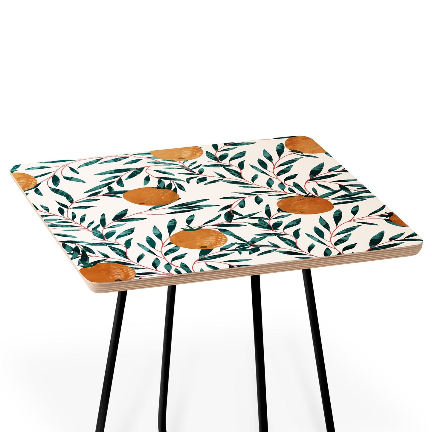 83 Oranges Mandarins Side Table