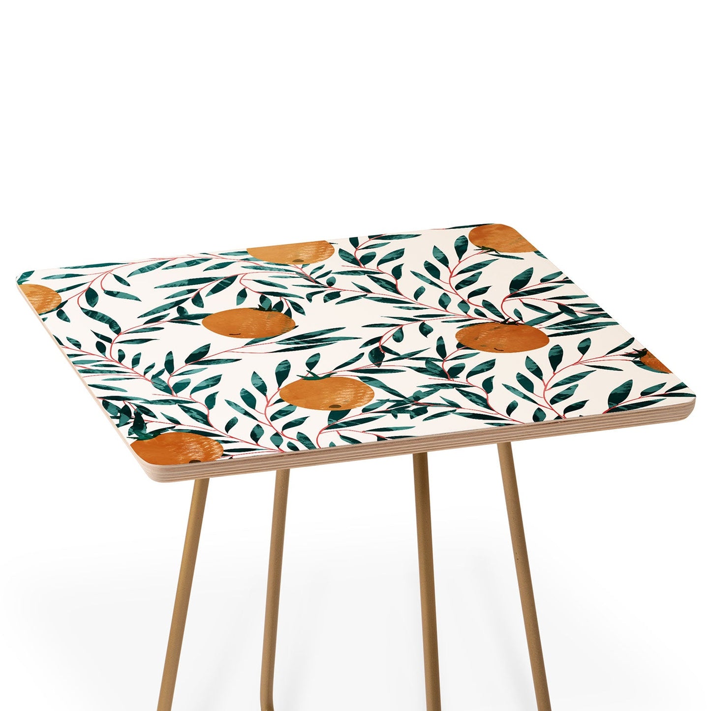 83 Oranges Mandarins Side Table