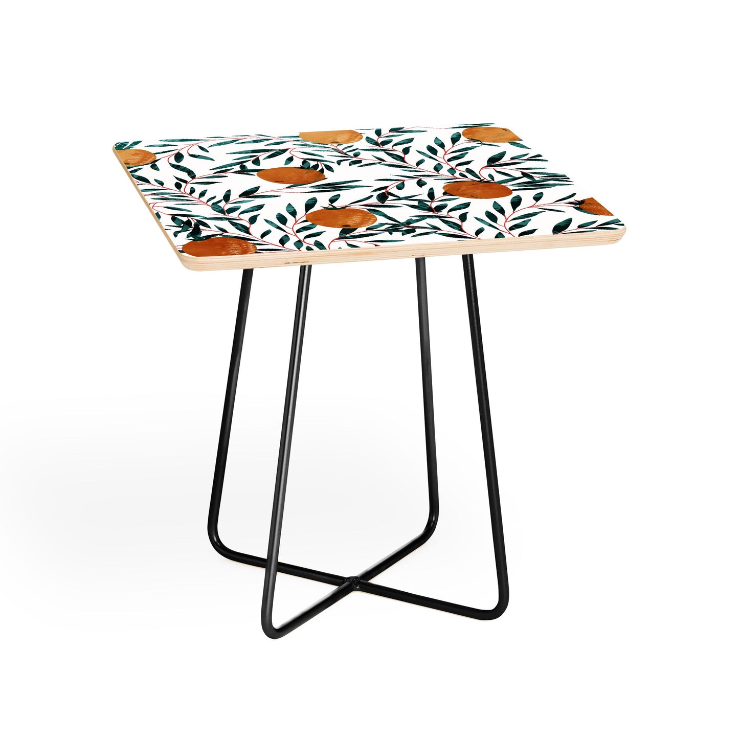 83 Oranges Mandarins Side Table