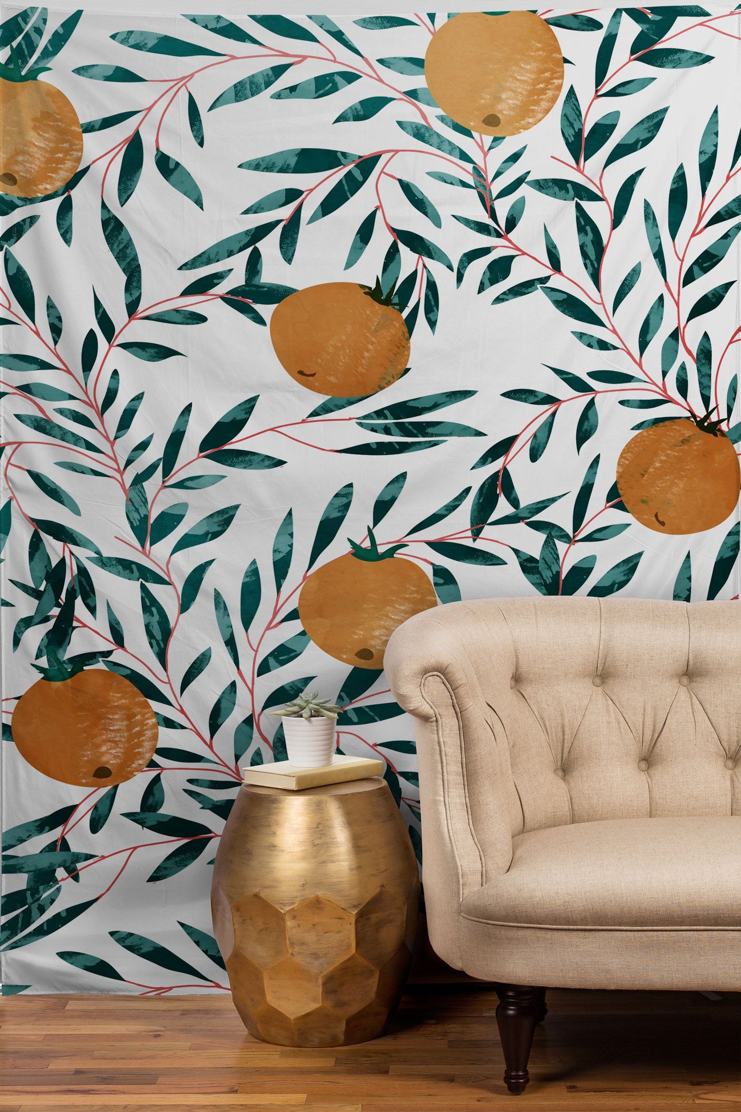 83 Oranges Mandarins Tapestry