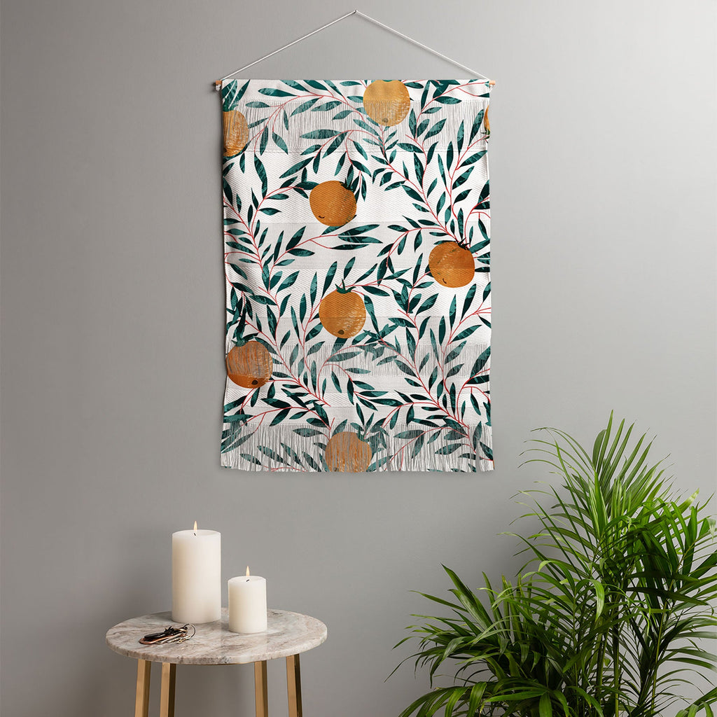 83 Oranges Mandarins Wall Hanging Portrait