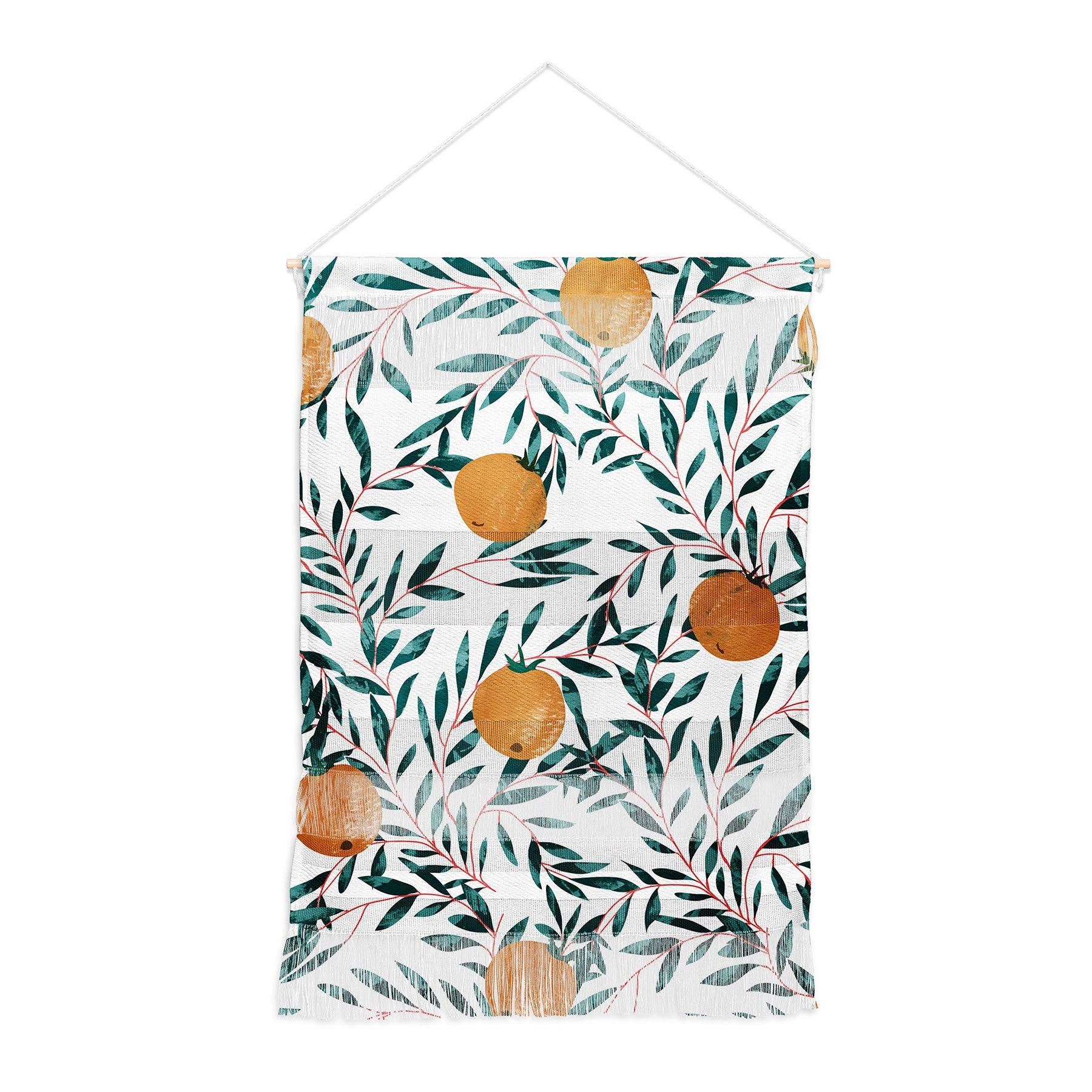 83 Oranges Mandarins Wall Hanging Portrait