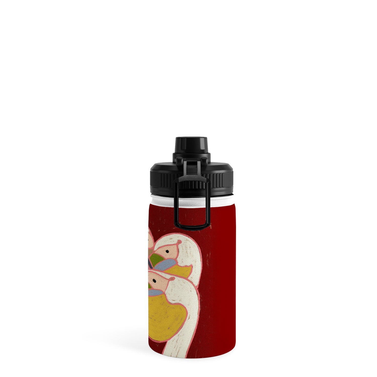 83 Oranges Pelicans Of The Burgundy Sky Water Bottle