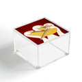 83 Oranges Pelicans Of The Burgundy Sky Acrylic Box
