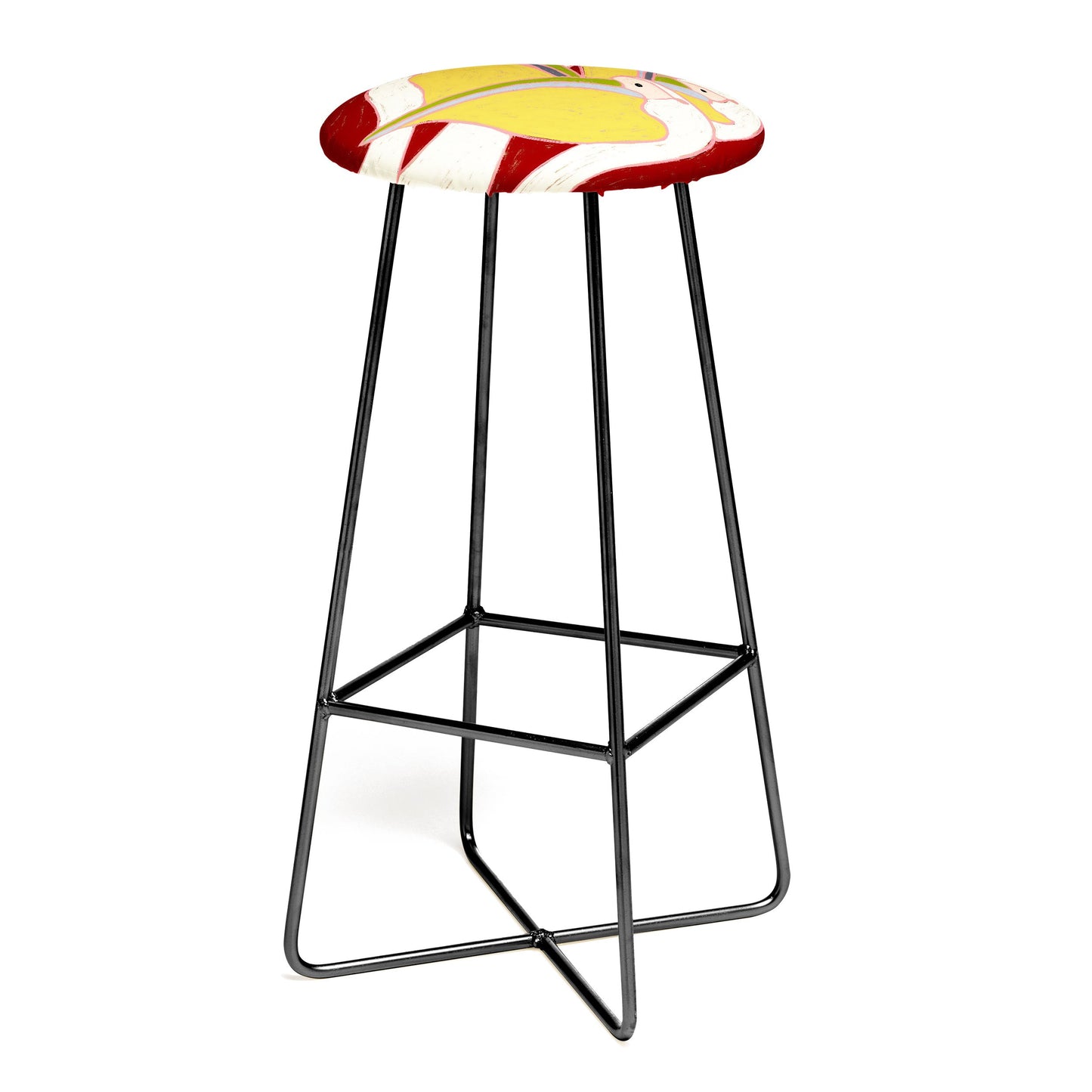 83 Oranges Pelicans Of The Burgundy Sky Bar Stool