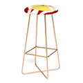 83 Oranges Pelicans Of The Burgundy Sky Bar Stool