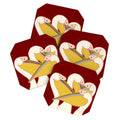 83 Oranges Pelicans Of The Burgundy Sky Coaster Set