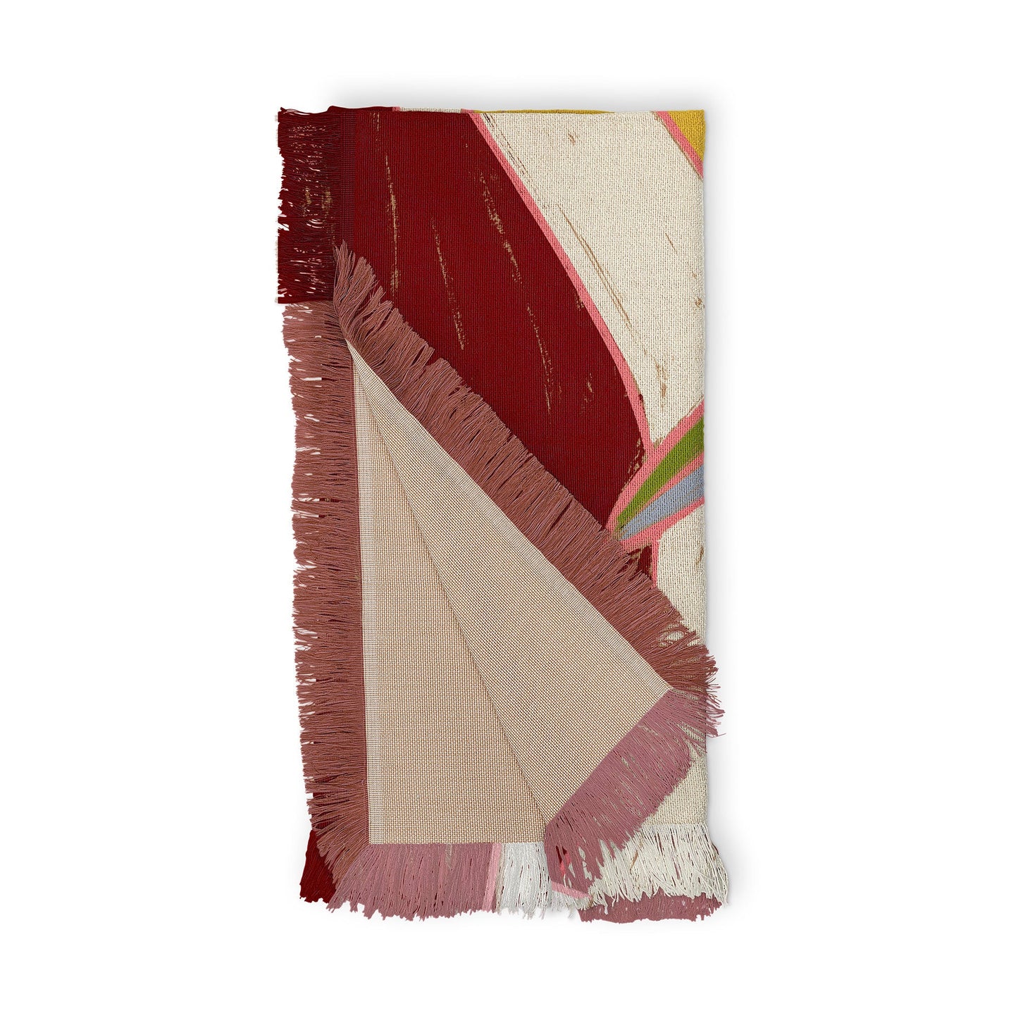 83 Oranges Pelicans Of The Burgundy Sky Throw Blanket