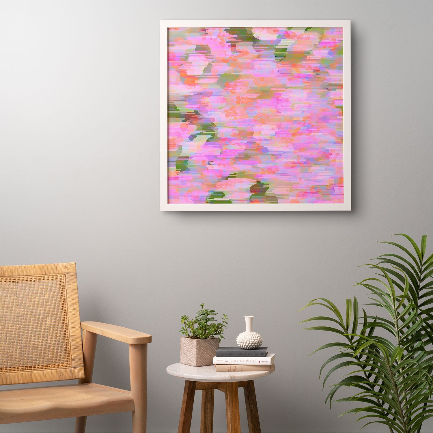 83 Oranges Pink Haze Framed Wall Art