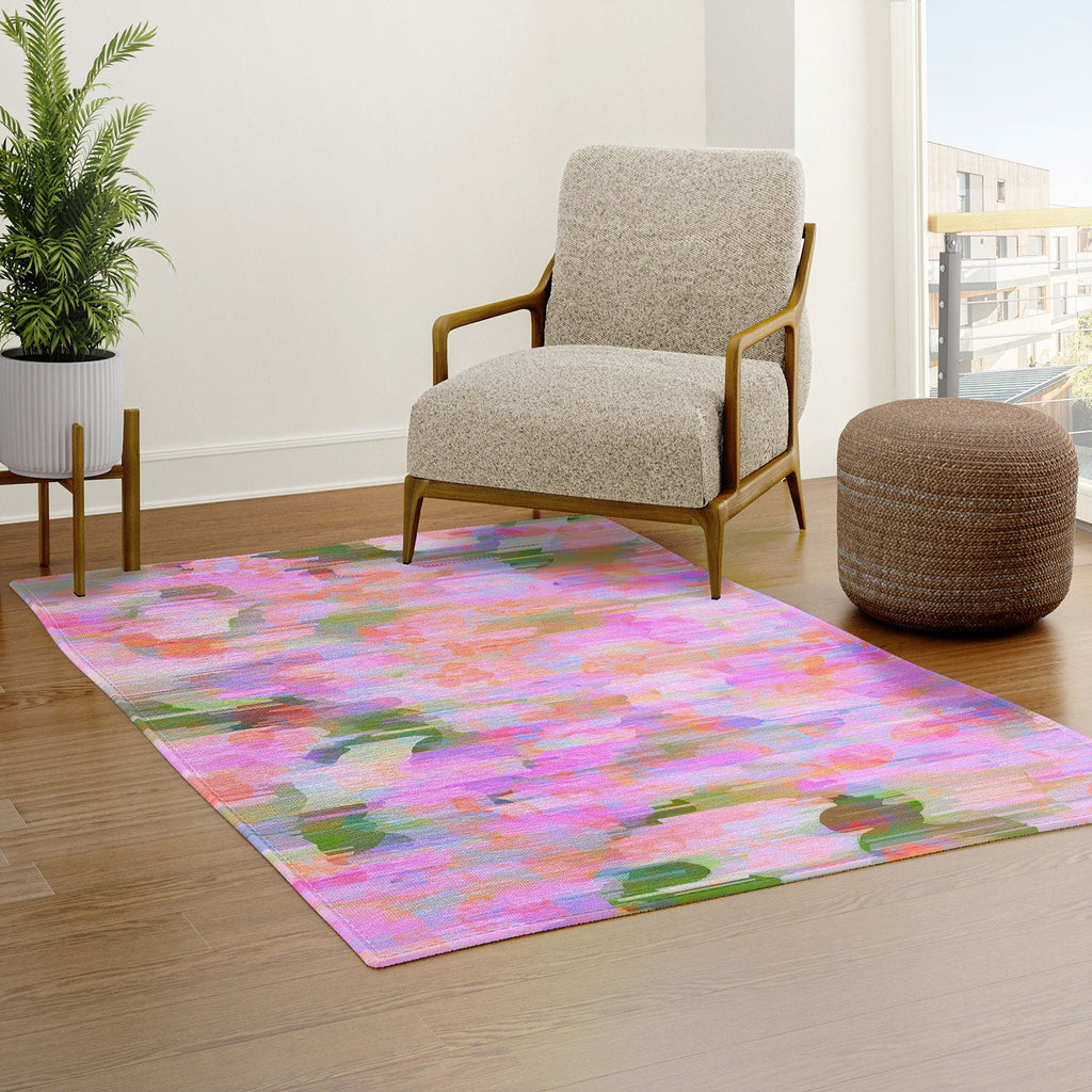 83 Oranges Pink Haze Area Rug