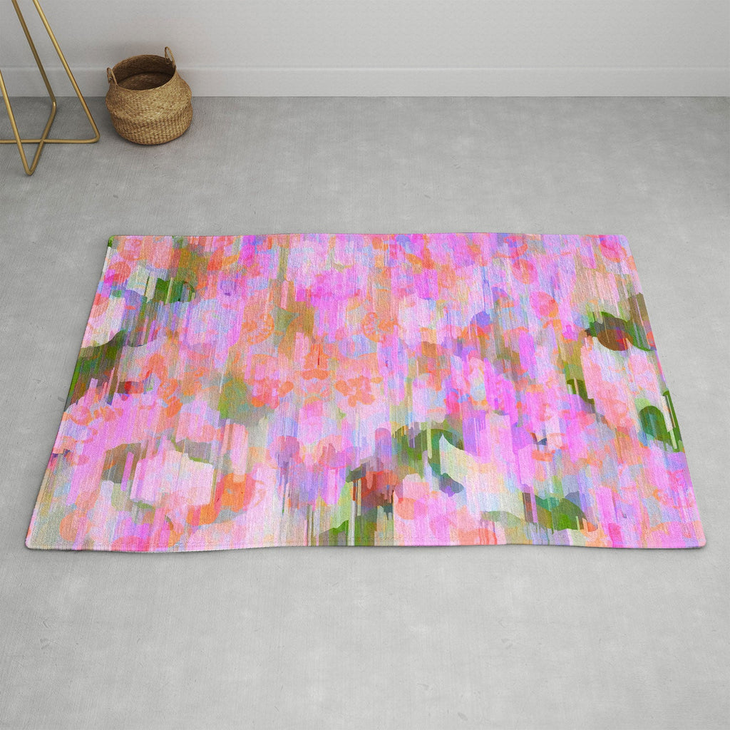 83 Oranges Pink Haze Area Rug