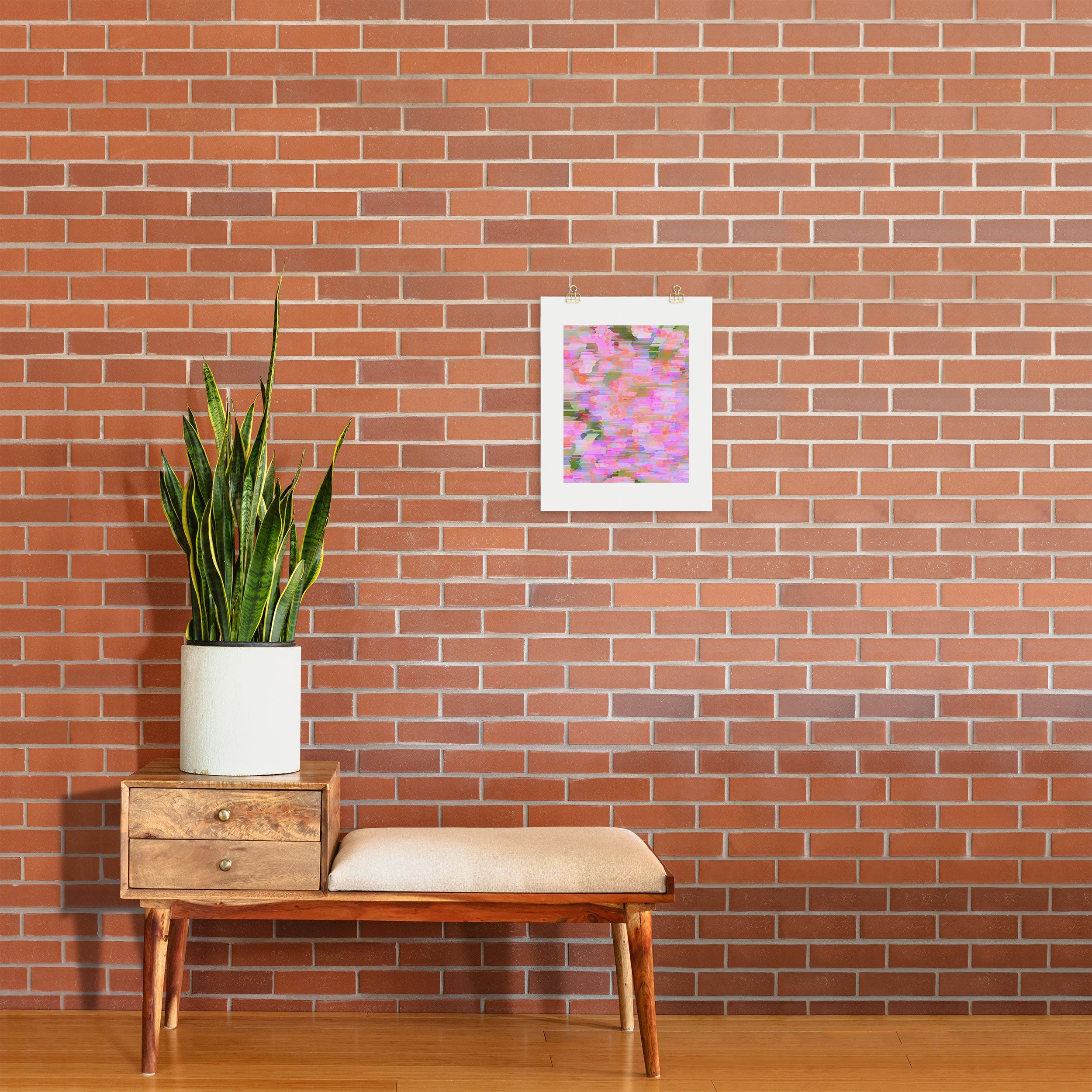 83 Oranges Pink Haze Art Print