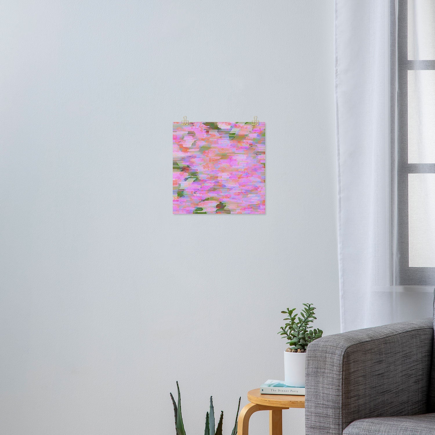 83 Oranges Pink Haze Art Print