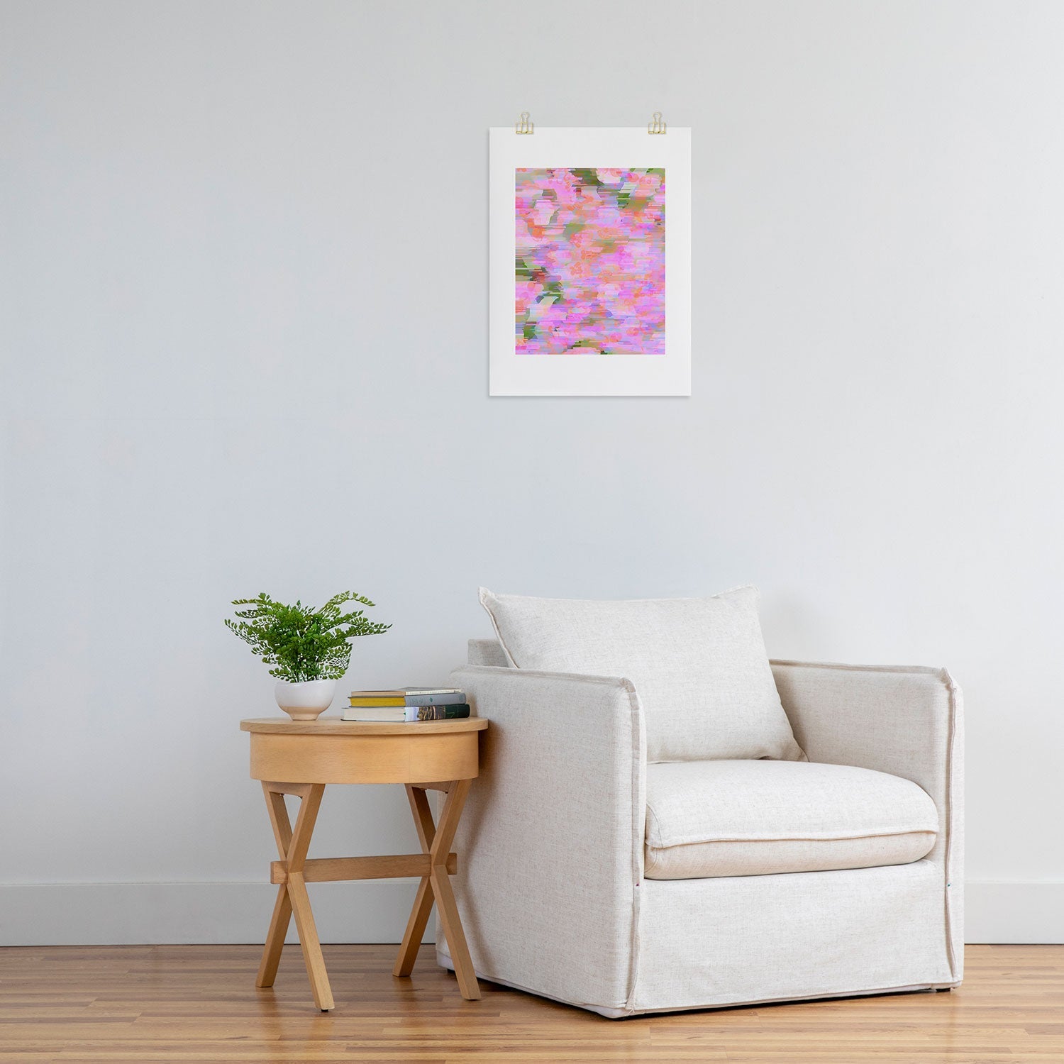 83 Oranges Pink Haze Art Print