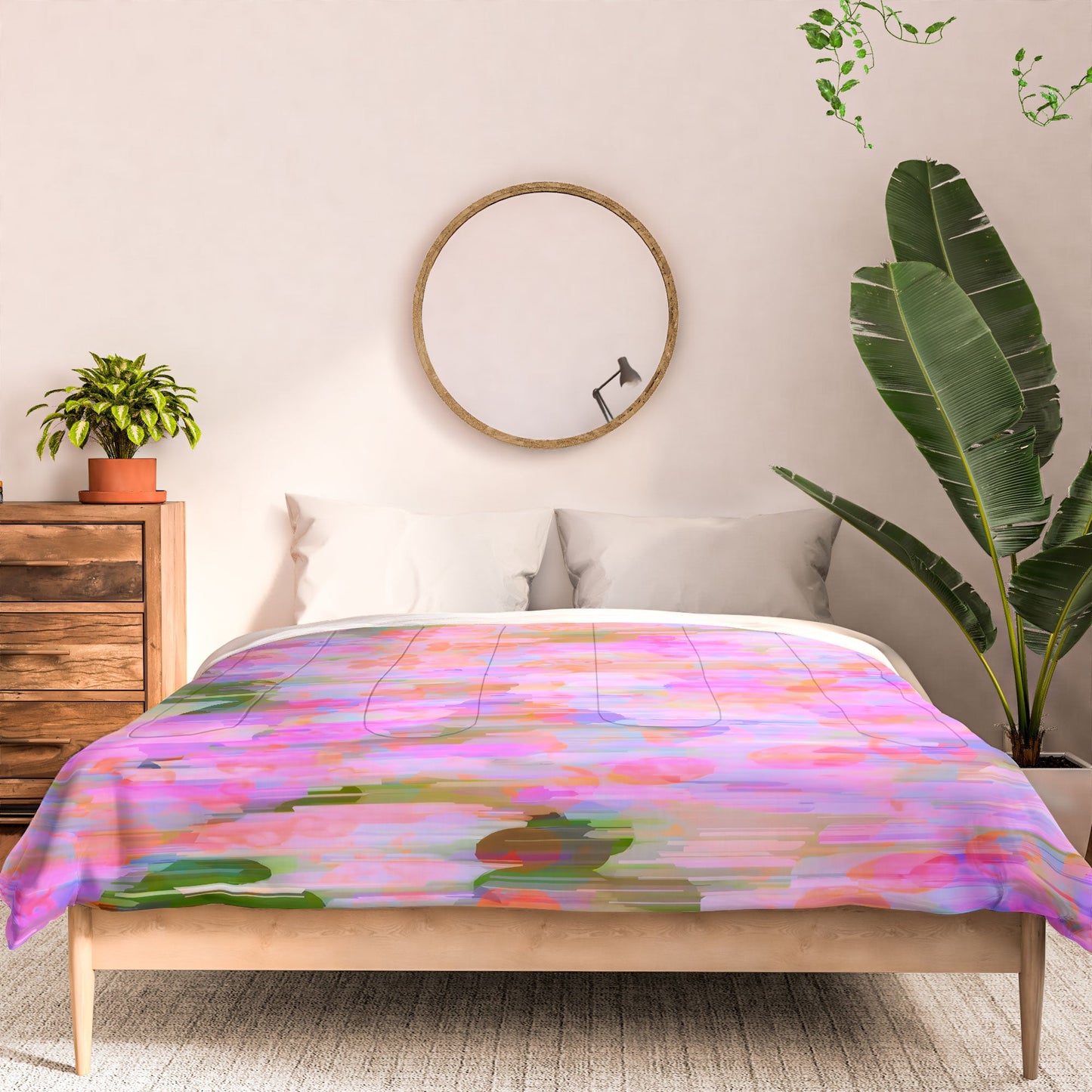 83 Oranges Pink Haze Comforter