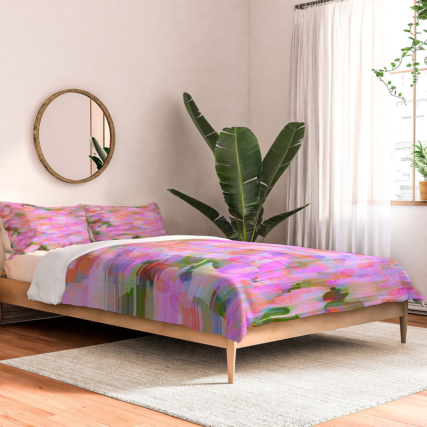 83 Oranges Pink Haze Comforter