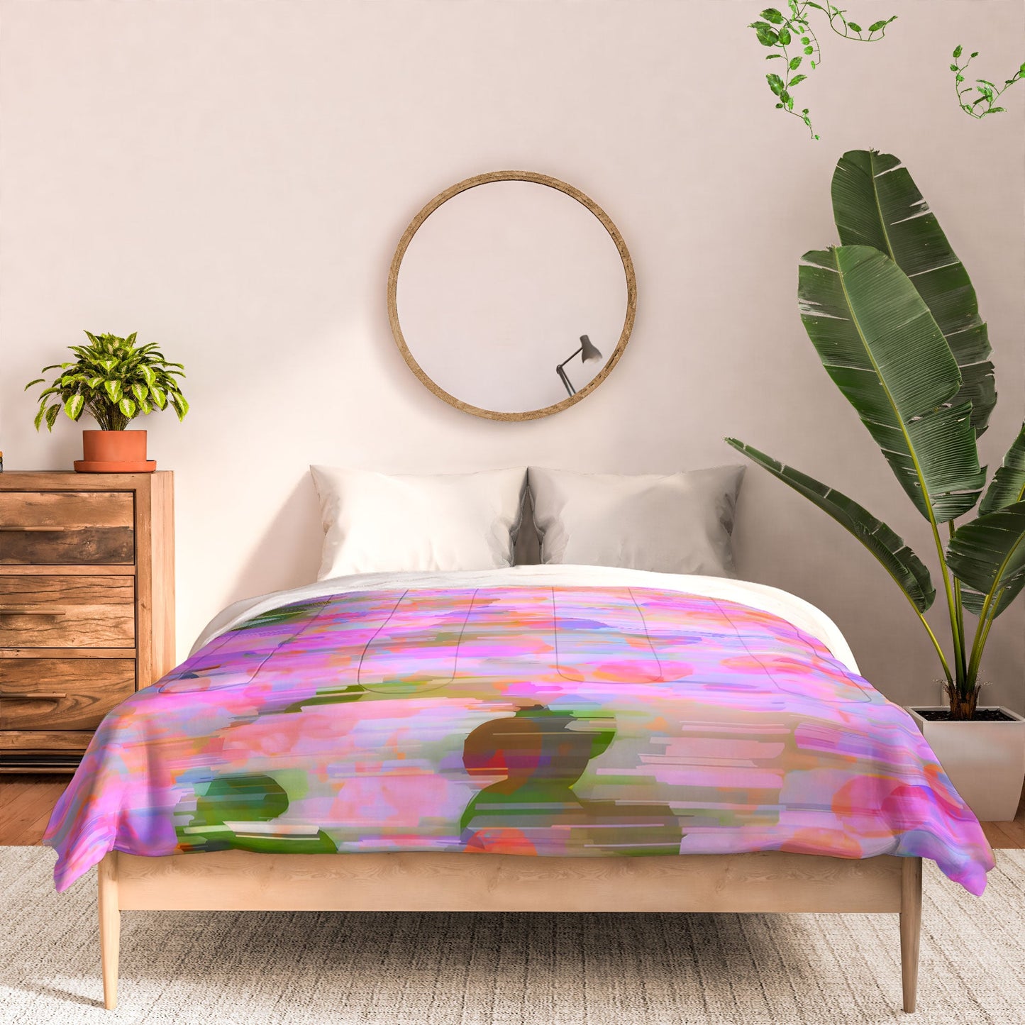 83 Oranges Pink Haze Comforter