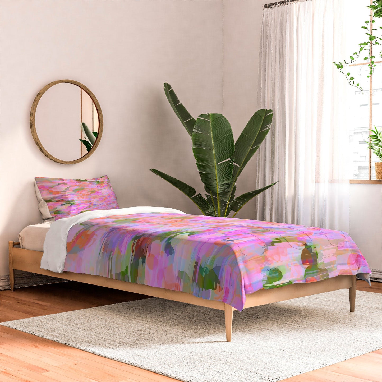 83 Oranges Pink Haze Comforter