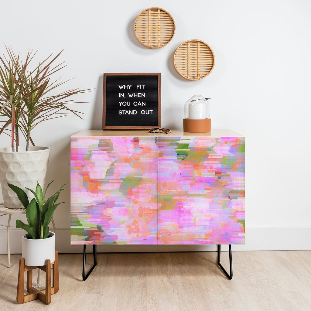 83 Oranges Pink Haze Credenza