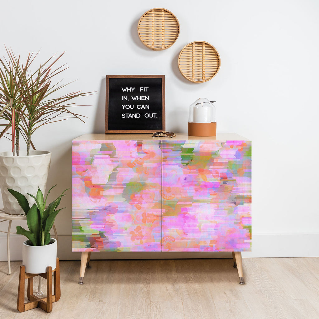 83 Oranges Pink Haze Credenza