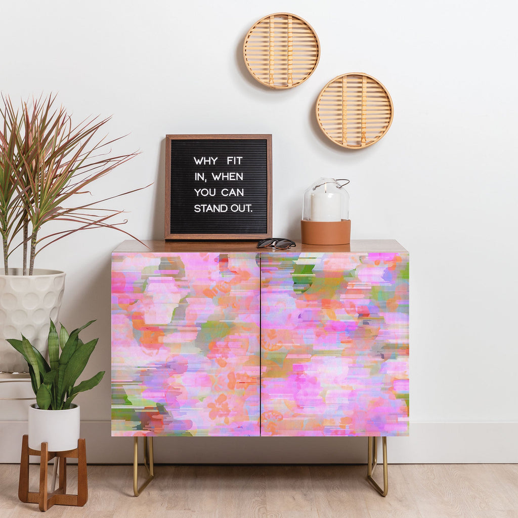83 Oranges Pink Haze Credenza