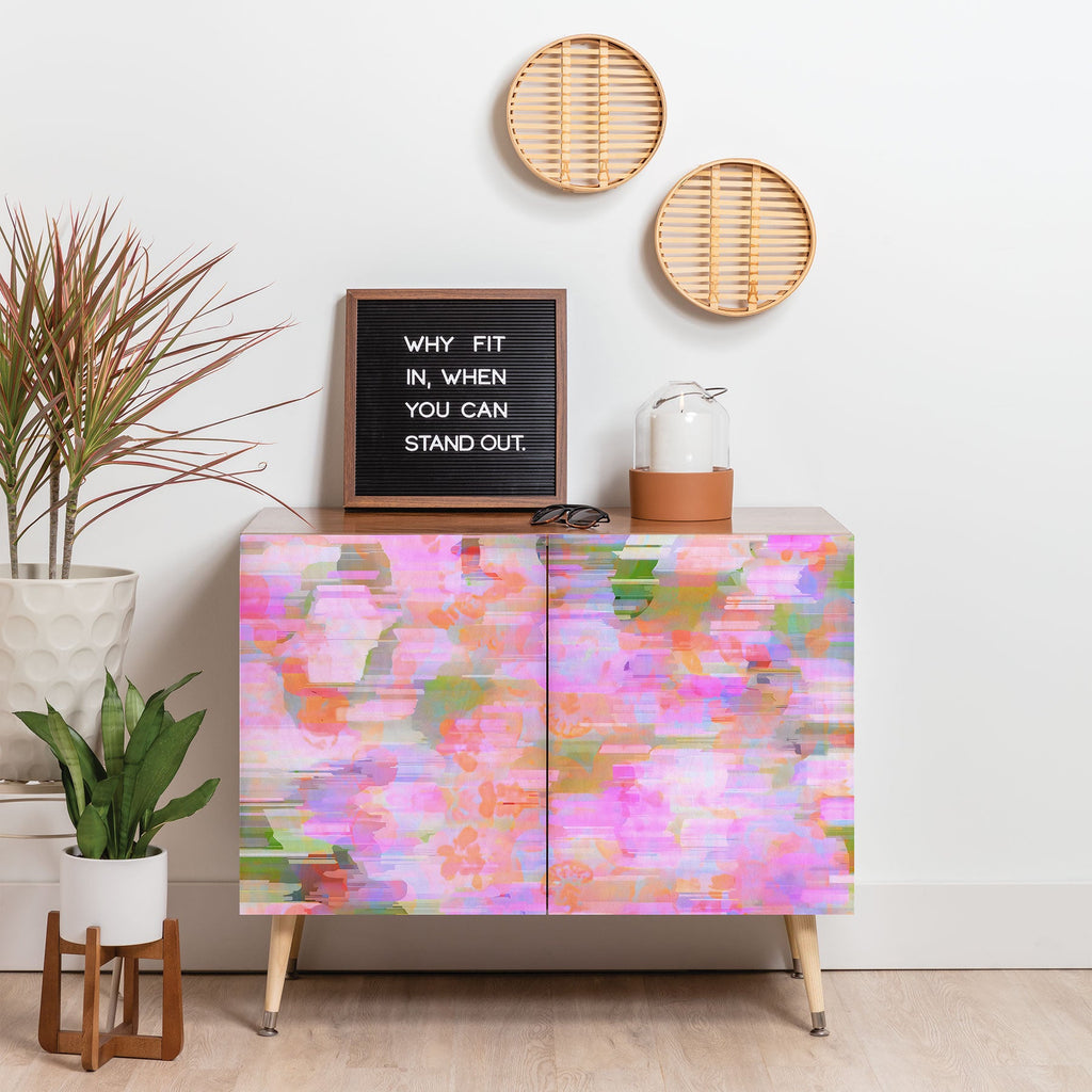 83 Oranges Pink Haze Credenza